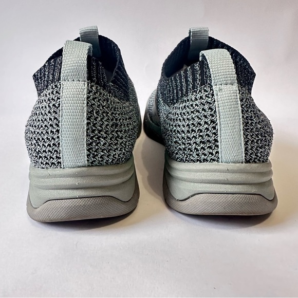 Align Women's Torri Mint shimmer nursing shoes elastic pull-on knit sneakers - Picture 8 of 10